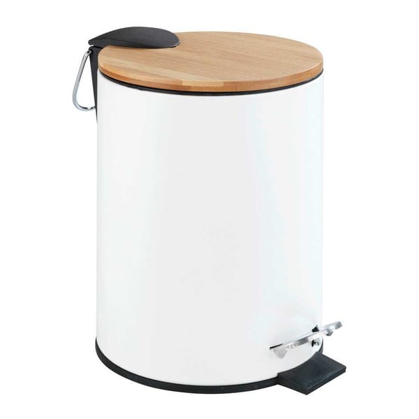 Biały zestaw ceramicznych akcesoriów łazienkowych Bamboo – Wenko-image-2