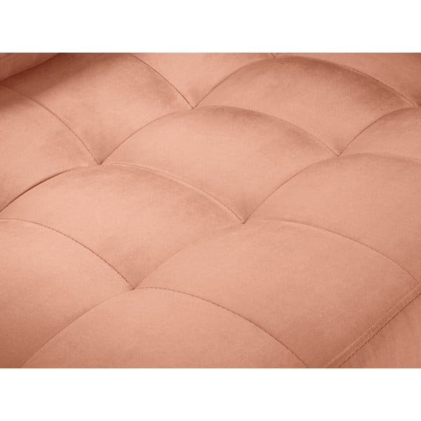 Różowa aksamitna sofa Milo Casa Santo, 219 cm-image-1