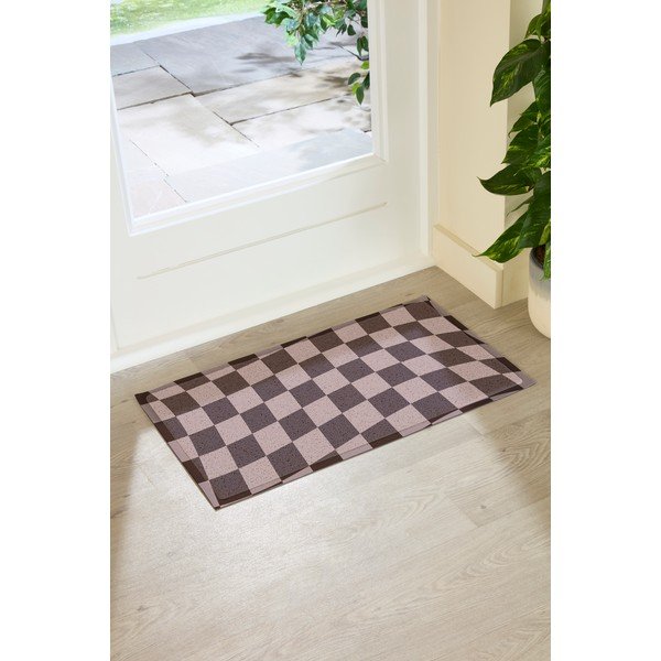 Wycieraczka z PVC 40x70 cm Checkerboard – Artsy Doormats-image-2