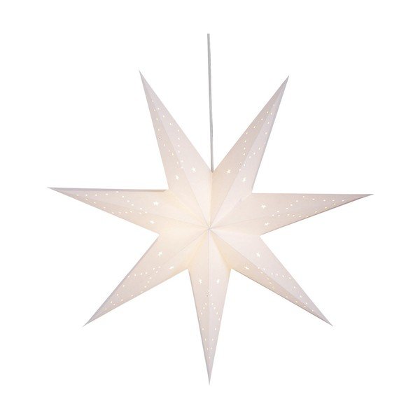 Biała świąteczna wisząca dekoracja świetlna Saturnus – Markslöjd