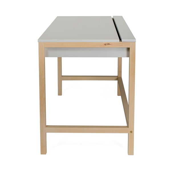 Biurko z szarym blatem Woodman NorthGate-image-4