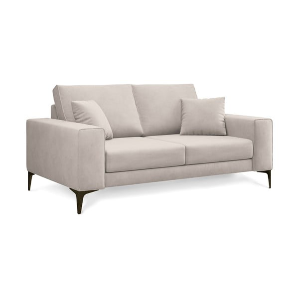 Beżowa sofa 2-osobowa Cosmopolitan Design Lugano-image-1