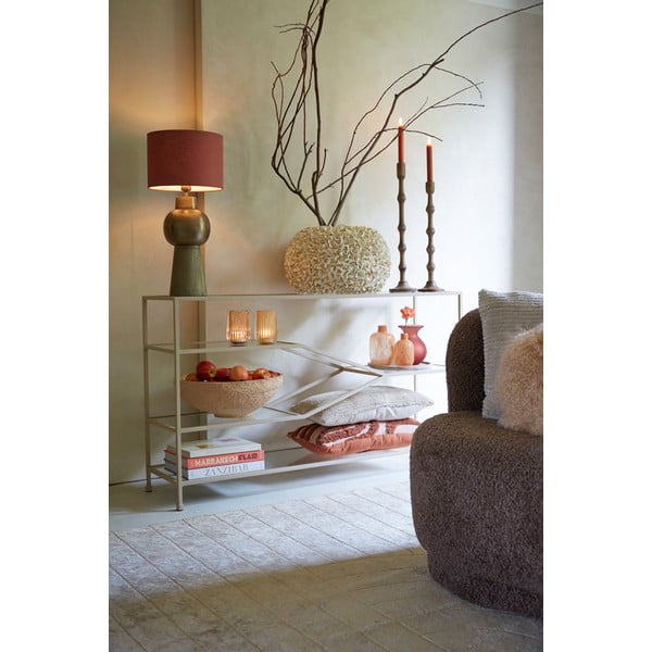 Czerwony abażur ø 30 cm Livigno – Light & Living-image-1