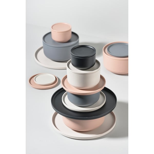 Szara miska z przykrywką ZONE Peili, 500 ml-image-4