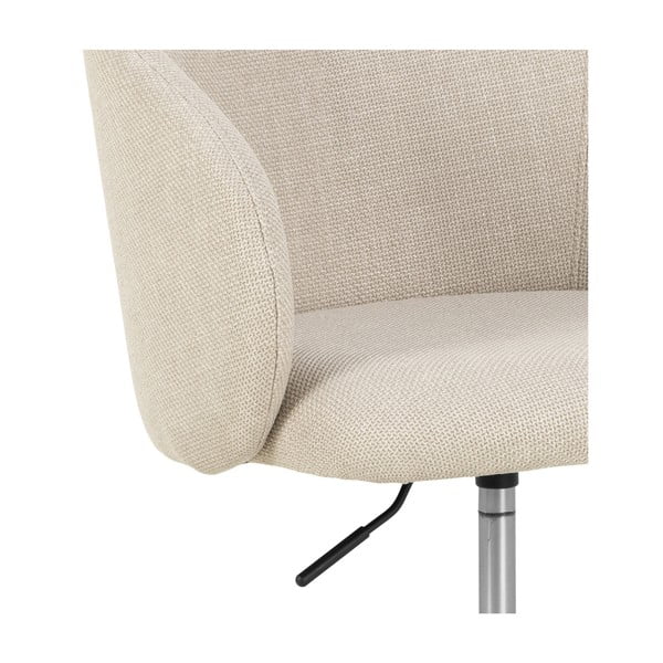 Beżowe krzesło biurowe Eleanor – Actona-image-1