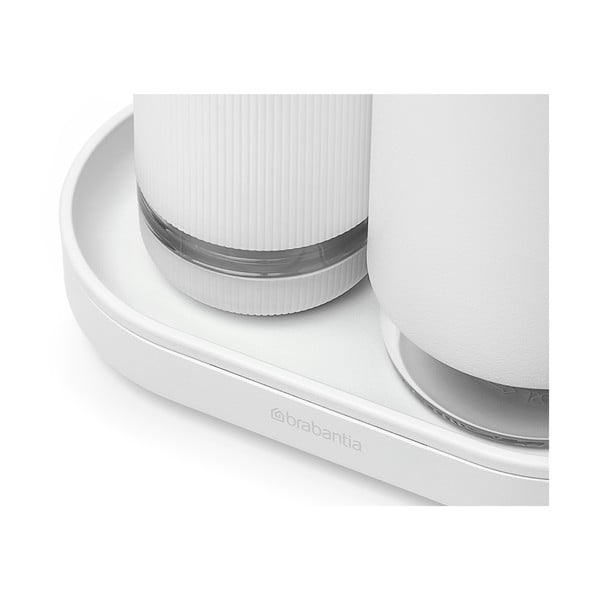 Biały plastikowy stojak na akcesoria do mycia naczyń SinkStyle – Brabantia-image-4