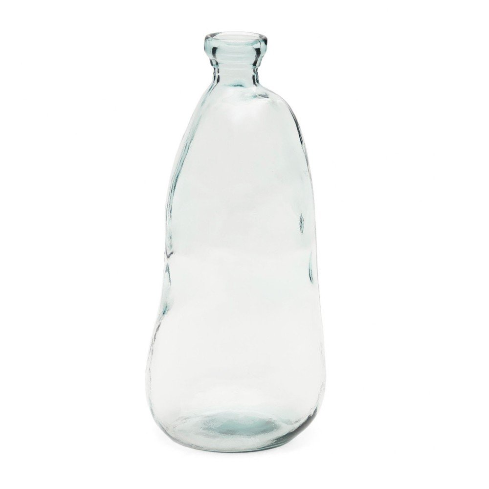 Wysoki wazon ze szkła z recyklingu (wysokość 51 cm) Brenna – Kave Home