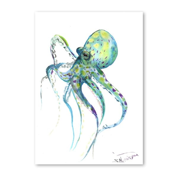 Plakat Octopus (projekt Surena Nersisyana), 42x30 cm