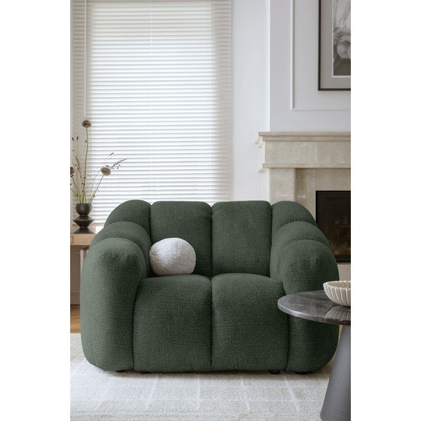 Ciemnozielony fotel Shell – Miuform-image-1