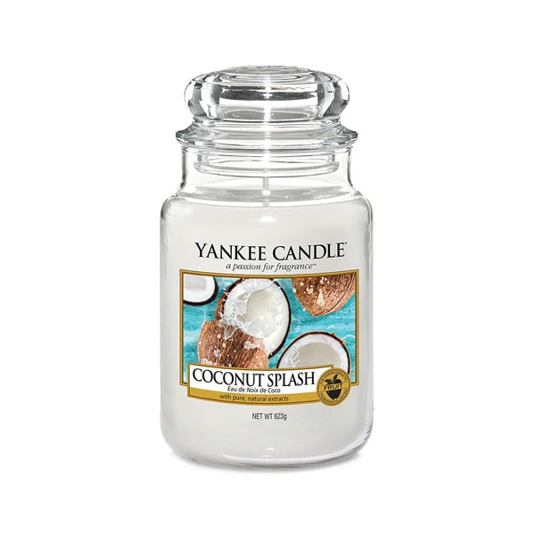 Świeczka zapachowa Yankee Candle Coconut Splash, 110 h