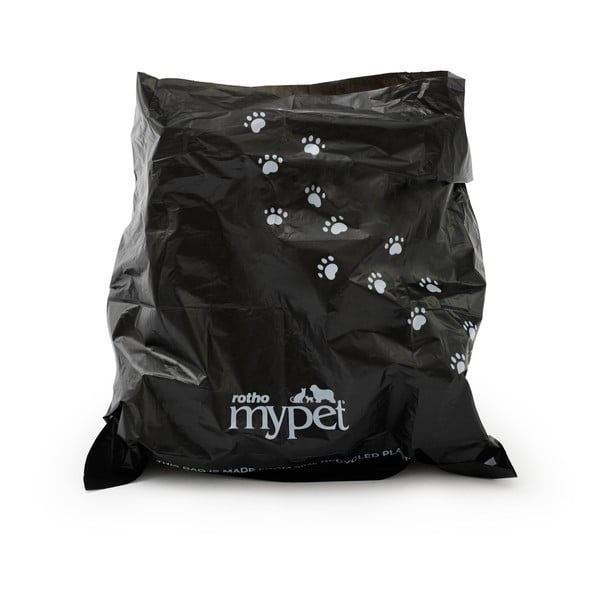 Czarne woreczki na żwirek do kuwety zestaw 4 szt. 11x18 cm Biala – Rotho-image-4