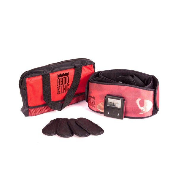 Czerwony pas do elektrostymulacji InnovaGoods Abdo King-image-3