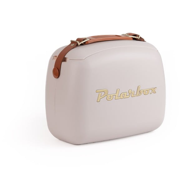 Szaroróżowy pojemnik chłodzący 6 l Classic Gold – Polarbox-image-3