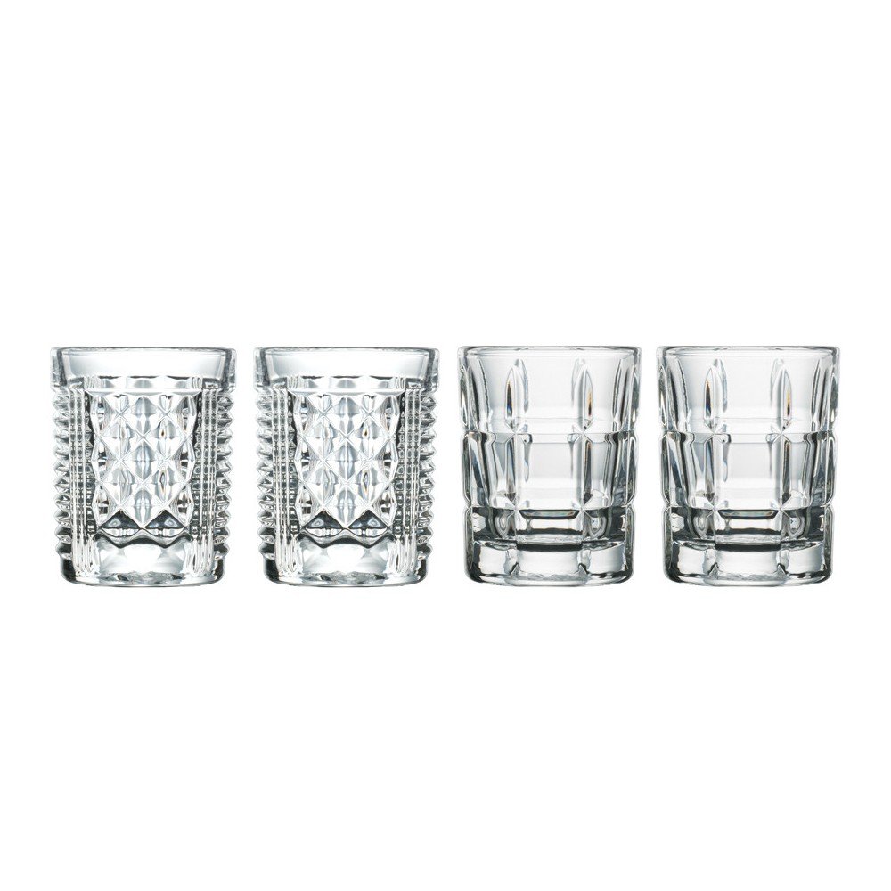 Kieliszki zestaw 4 szt. do wódki 40 ml Mix – La Rochére