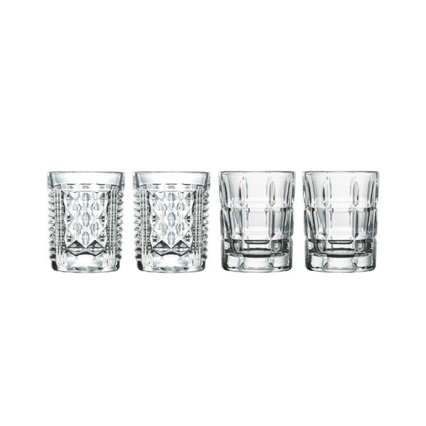 Kieliszki zestaw 4 szt. do wódki 40 ml Mix – La Rochére