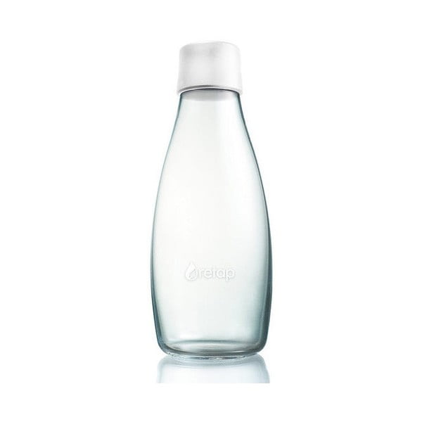 Mleczna butelka ze szkła ReTap, 800 ml