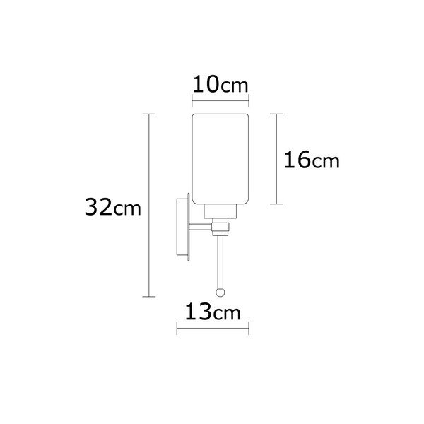 Kinkiet w biało-srebrnym kolorze Balcova – Opviq lights-image-4