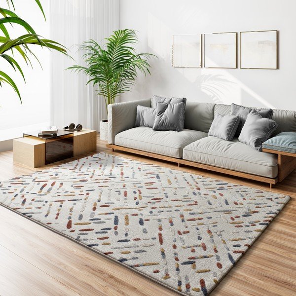 Beżowy dywan 80x150 cm Amara – Universal-image-1