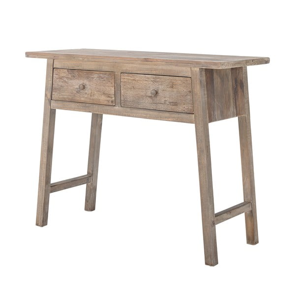 Konsola z litego drewna sosnowego w naturalnym kolorze 40x100 cm Camden – Bloomingville-image-4