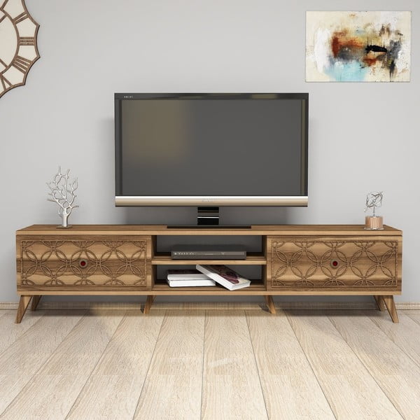 Szafka pod TV Class Walnut, dł. 180 cm-image-4
