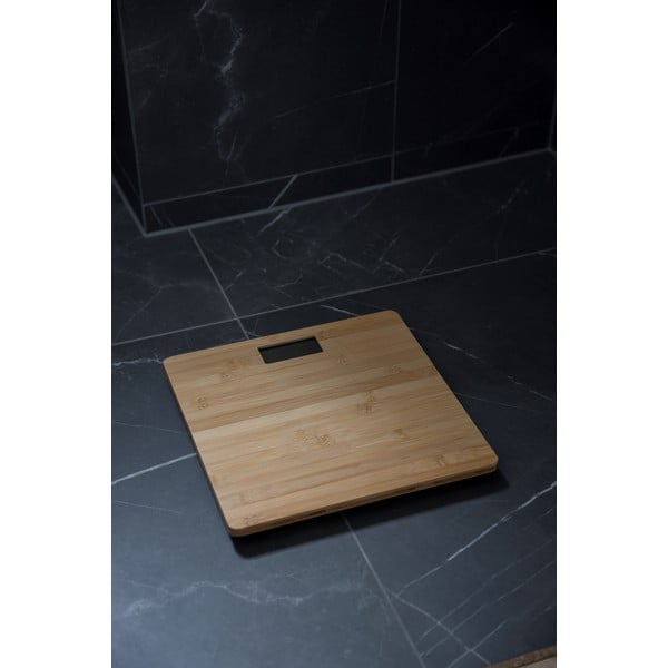 Bambusowa łazienkowa waga cyfrowa Wenko Bamboo-image-3