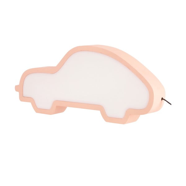 Różowa lampka dziecięca Car – Candellux Lighting-image-4