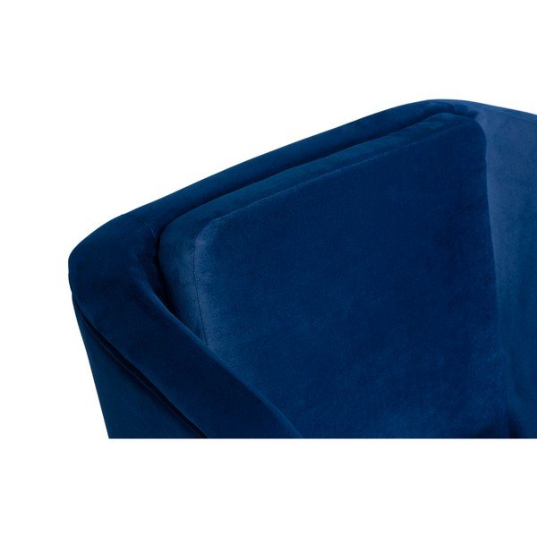 Ciemnoniebieski fotel uszak SKANDICA Ingrid Navy Blue-image-4