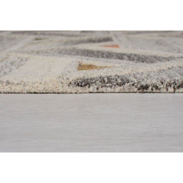 Szary dywan wełniany Flair Rugs River, 120x170 cm-image-3