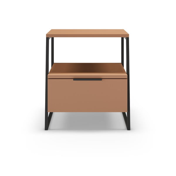 Ceglasta szafka nocna Velia – Marckeric-image-2