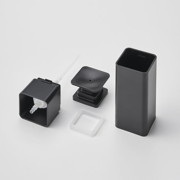 Czarny dozownik do płynu do naczyń Yamazaki Tower, 250 ml-image-4