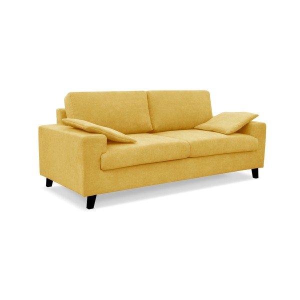 Żółta sofa 3-osobowa Cosmopolitan desing Munich-image-1