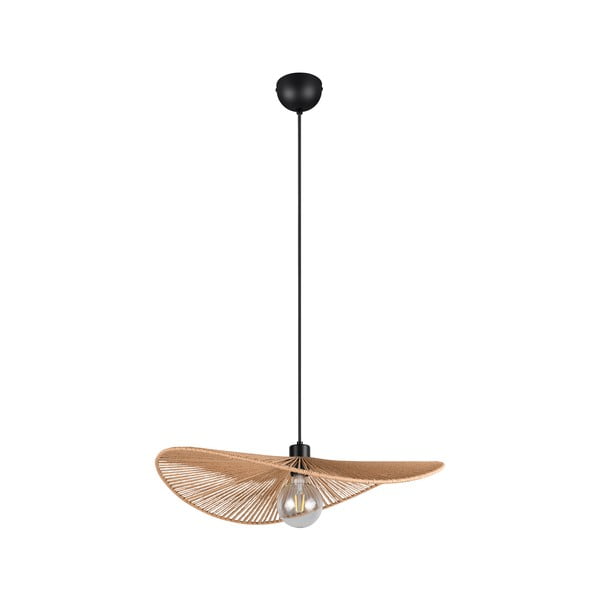 Lampa wisząca w kolorze matowej czerni ø 58 cm Laurine – Trio