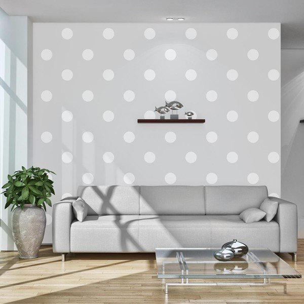 Tapeta wielkoformatowa Artgeist Cheerful Polka Dots, 200x140 cm-image-1