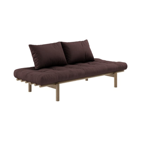 Brązowa sofa 200 cm Pace – Karup Design-image-3