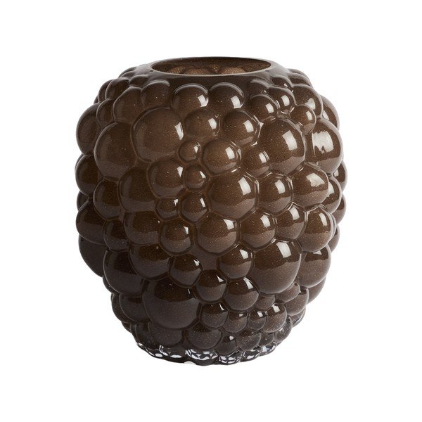 Brązowy szklany wazon (wysokość 30 cm) Mure – Kave Home