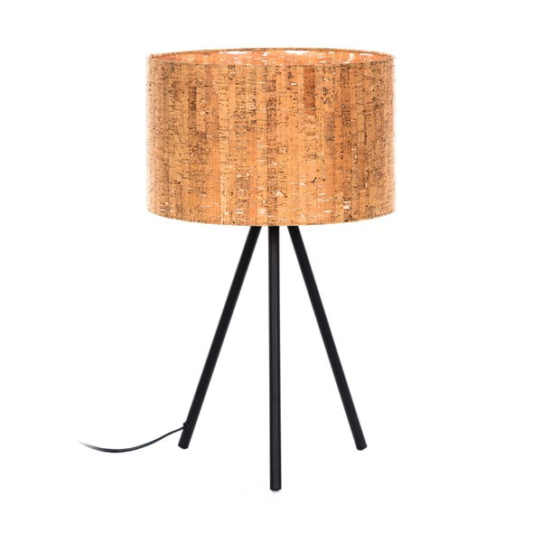 Brązowa lampa stołowa Kave Home, wys. 56 cm