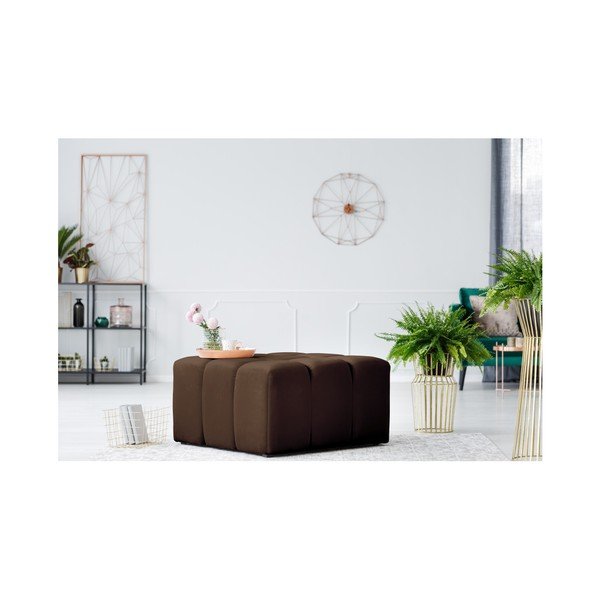 Brązowy podnóżek Mazzini Sofas Lotus-image-2