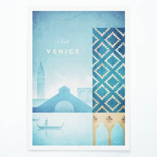 Plakat Travelposter Venice, 30 x 40 cm