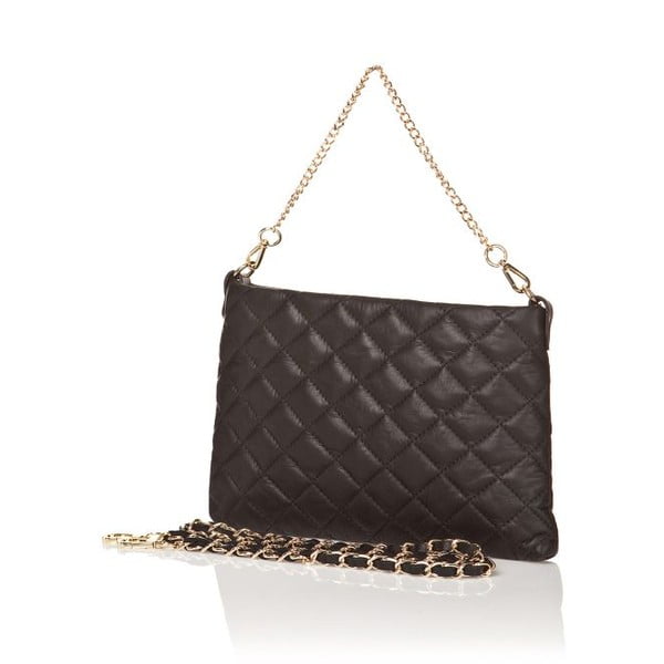 Czarna torebka skórzana Edmond Louis Ines-image-2