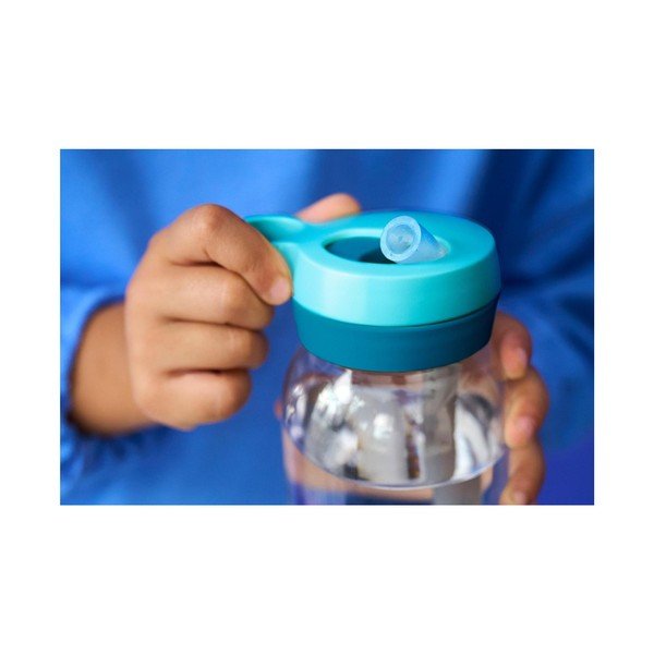 Różowa plastikowa butelka dla dzieci 450 ml Fairy Wonders – Mepal-image-4