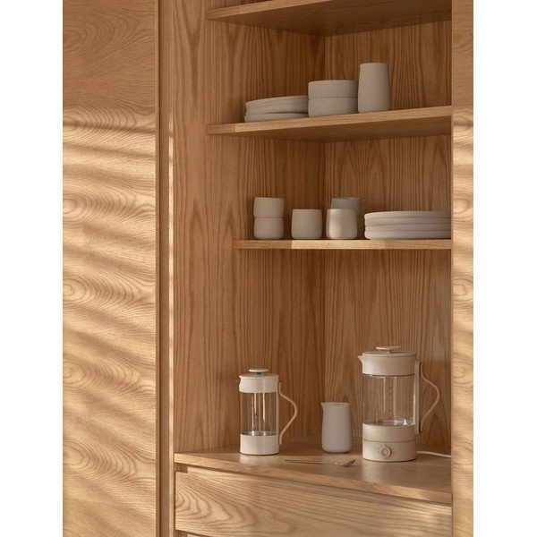 Beżowy szklany czajnik elektryczny 1,2 l Emma – Stelton-image-1