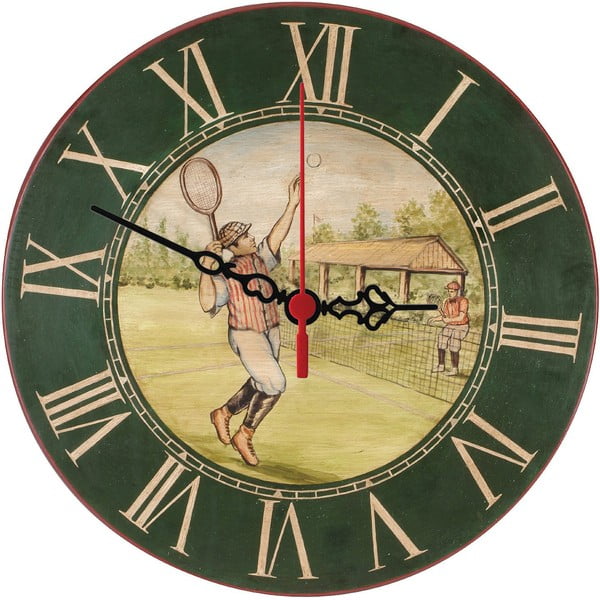 Zegar ścienny Vintage Tennis, 30 cm