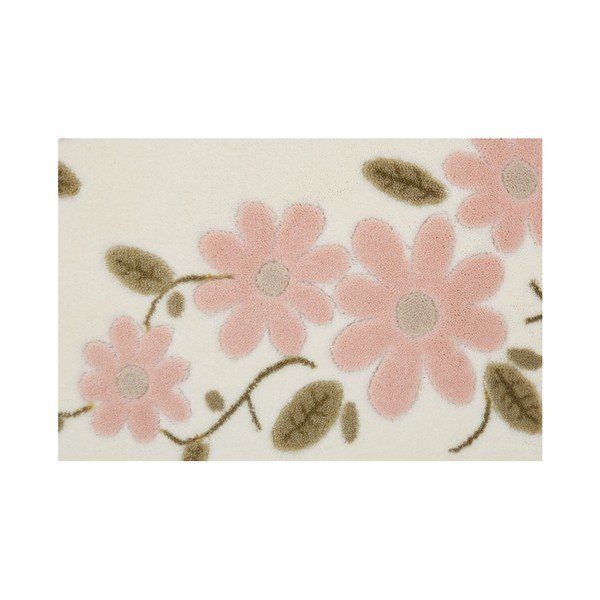 Zestaw 2 dywaników łazienkowych Confetti Bathmats Margherita White-image-2