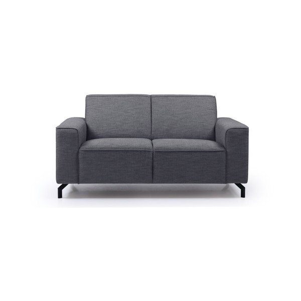 Antracytowa sofa 2-osobowa Scandic Lesly-image-3