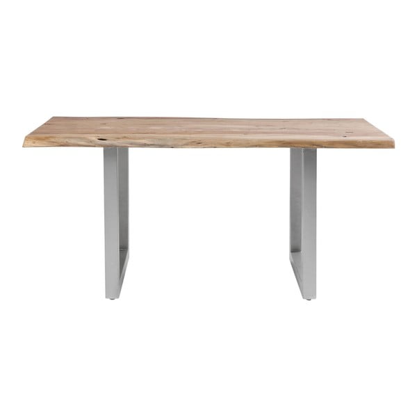 Stół do jadalni z blatem z drewna akacjowego Kare Design Nature, 160x80 cm