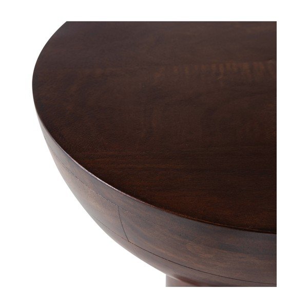 Okrągły stolik z litego drewna mango ø 46 cm Emel – WOOOD-image-4