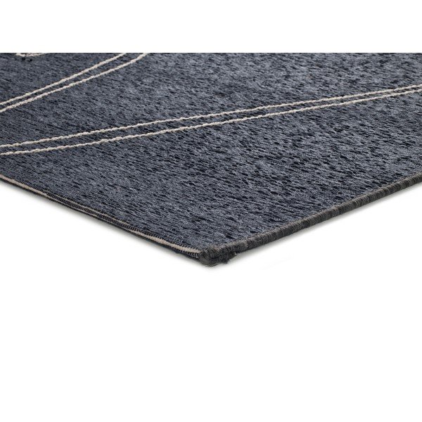 Antracytowy dywan odpowiedni na zewnątrz 76x150 cm Velvet Gris – Universal-image-2