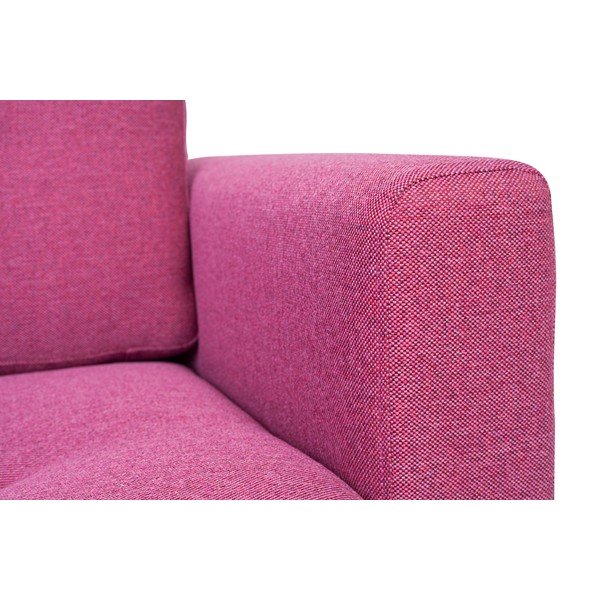 Fuksjowa sofa 3-osobowa Scandic Fly-image-1