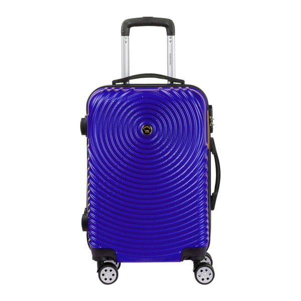 Fioletowa walizka podręczna na kółkach Murano Traveller, 55x34 cm