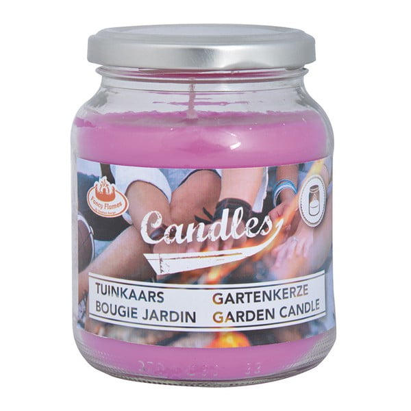 Zestaw 4 świeczek ogrodowych w słoiku Esschert Design Garden, 36 h palenia-image-3